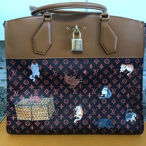 Louis Vuitton Grace Coddington City Steamer Cabas